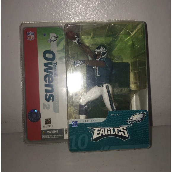 Terrell Owens Philadelphia Eagles NFL McFarlane Action Figure NIP NIB T.O. new - Picture 3 of 12